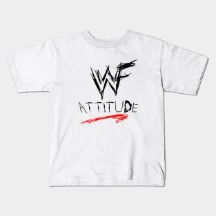 WWF  Attitude Eras Kids T-Shirt